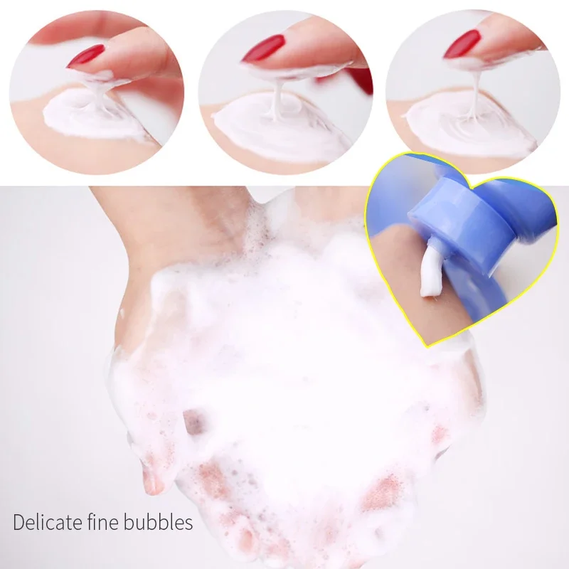 foam moisturizing cream facial cleansing with hyaluronic acid face wash pore moisturizing cleanser exfoliante facial unisex 120g - Image 4