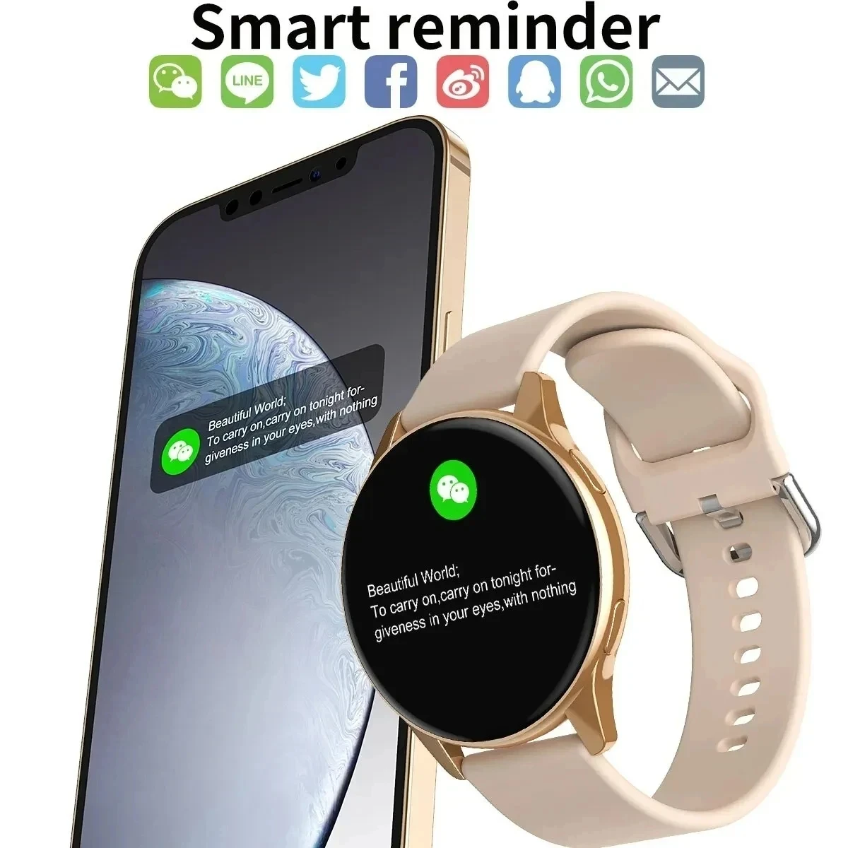 LIGE New Smart Watch 2025 Wireless Charging Smartwatch Bluetooth Calls Watches Men Women Fitness Bracelet Custom Watch Face +Box - Image 3