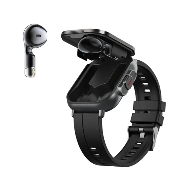 for Doogee S Cyber S Punk S118 S200 X Smart Watch TWS 2 In 1 Wireless Bluetooth Noise Cancelling Earphones Watch Heart Rate NFC - Image 2