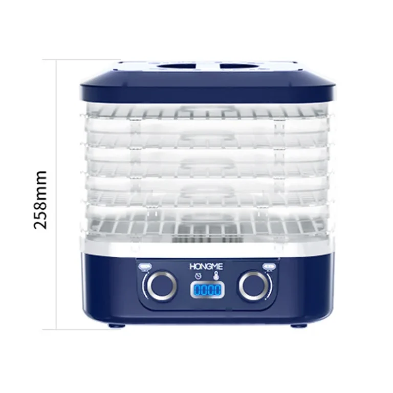 5-layer Intelligent LED Digital Display Fully Automatic Food Dehydration Air Dryer Household Fruit and Flower Tea Pet Meat Dryer - Image 6