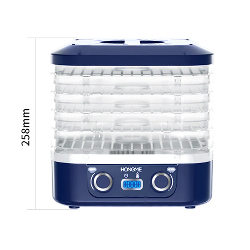 5-layer Intelligent LED Digital Display Fully Automatic Food Dehydration Air Dryer Household Fruit and Flower Tea Pet Meat Dryer - Image 6