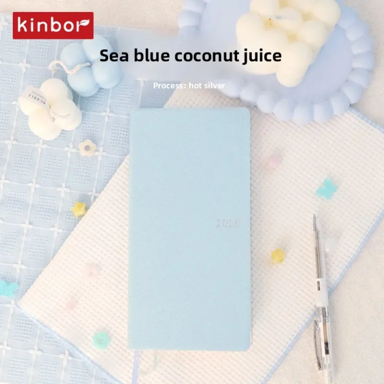 New Kinbor 2026 Week Plan Slim Pocket Weekly Planner Notebook Daily Writing Recording Agenda Calendar Unique Design Best Gifts - Image 2
