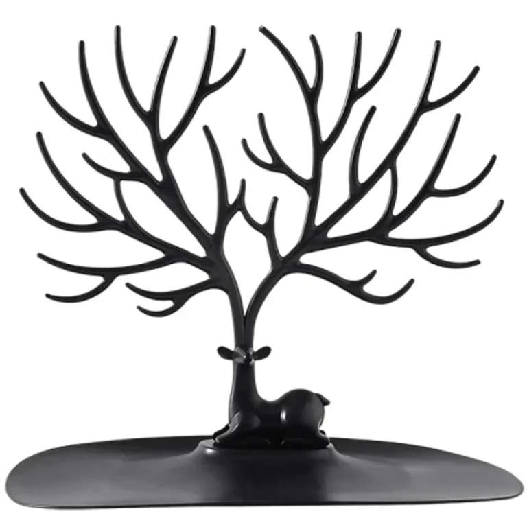 Antlers Makeup Organizer Creative Jewelry Display Stand Wall Shelf For Rings Earrings Necklace Bracelet Bathroom Repisas Home - Image 2