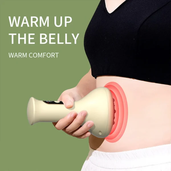 Smart Cupping Massage Machine 9 Levels Vacuum Suction Cup Chinese Meridian Cans Red Light Heating Jars Body Cellulite Scraping - Image 5