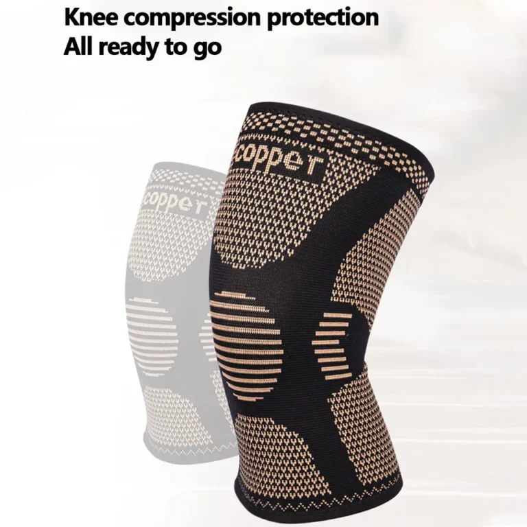 LOOGDEEL Compression for Sports Workout Arthritis Relief Band Copper Nylon Knee Brace for Arthritis Pain and Support Knee Sleeve - Image 6