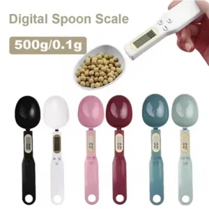 500g 0.1g digital LED electronic spoon scale milk coffee flour sugar measuring spoon scale kitchen measuring tool