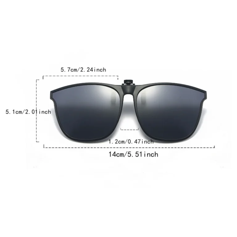 A Pair of New PC Clip Sunglasses for Outdoor Fishing and Driving. Clip Sunglasses for Day and Night Use. - Image 3