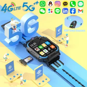 World Premiere NEW 4G/5G SmartWatch Kids NFC GPS Video Call Child Smartwatch Monitor Tracker Location IP67 Watch 2025New Upgrade - Image 2