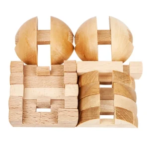 Magic Wooden Ball Brain Teaser Puzzle Luban Lock IQ Challenge Game For Kids Adults Educational Intellectual Toys Unique Gifts - Image 5