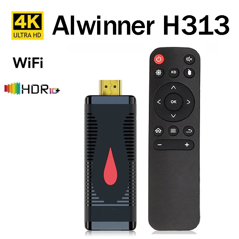 X96 S400 Mini TV Stick 2GB 16GB Android 10 HD 4K 3D 4G WiFi Allwinner H313 Quad Core home theaters Smart iptv