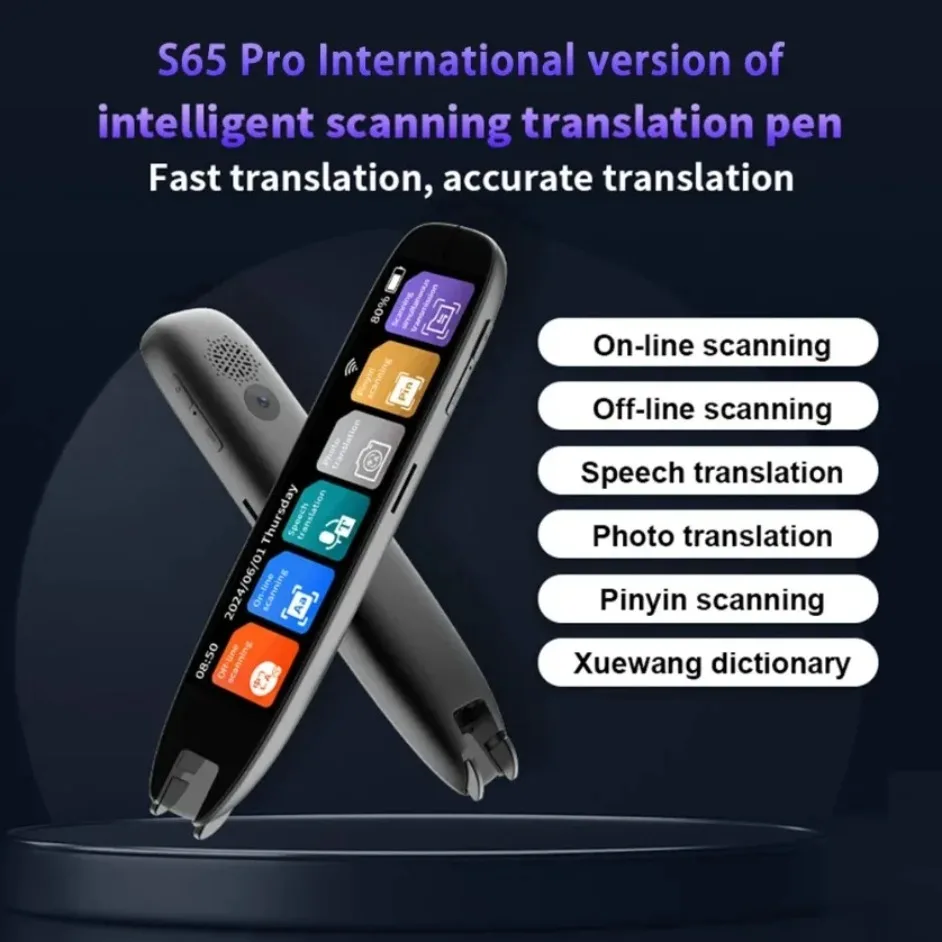 142 Languages WIFI Scan Translation Pen Scanning Smart Voice Translator S65 Pro Translation Pen For Business Travel Abroad - Image 2
