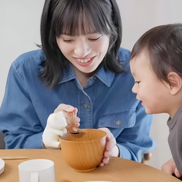 Cute cartoon cat cooling tool for eating and drinking hot water at the table - Image 2