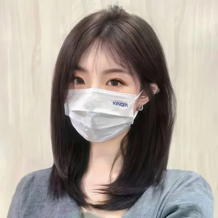 Women's Long Hair Full Head Wig Short Natural Whole Top Shoulder Length Bob Wig Cover Chinese Style Hair Extensions - Image 3