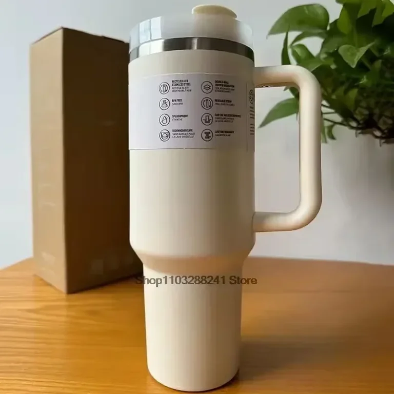 2025New Arrivals Thermal Coffee Cup with Straw Stainless Steel Vacuum Insulated Tumbler 40oz Thermal Iced Travel Cup for Outdoor - Image 5