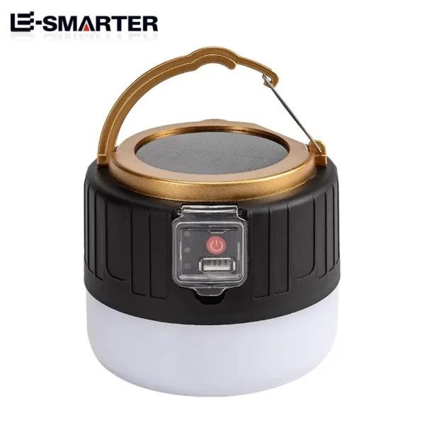 Outdoor Solar LED Camping Lights USB Rechargeable Tent Portable Lanterns Emergency Lights For Fishing Barbecue Camping Lighting - Image 4