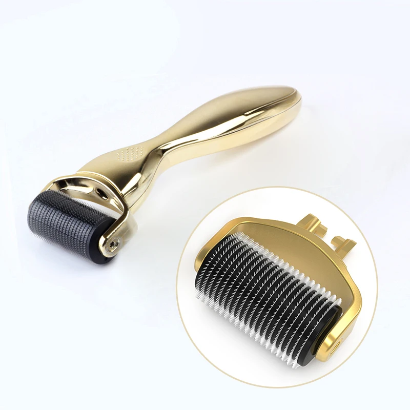 Gold/Silve DRS 1200 Titanium Needles 0.2/0.25/0.3mm Micro Needle Derma Roller replacement head mesotherapy for skin are