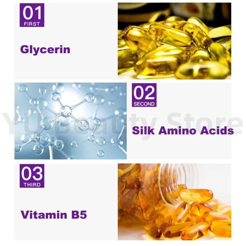 Purple Repair Hair Mask Keratin Deep Nourishing Dry Frizzy Damaged Treatment Collagen Magical 5 Second Soft Shiny Care 200ml - Image 5