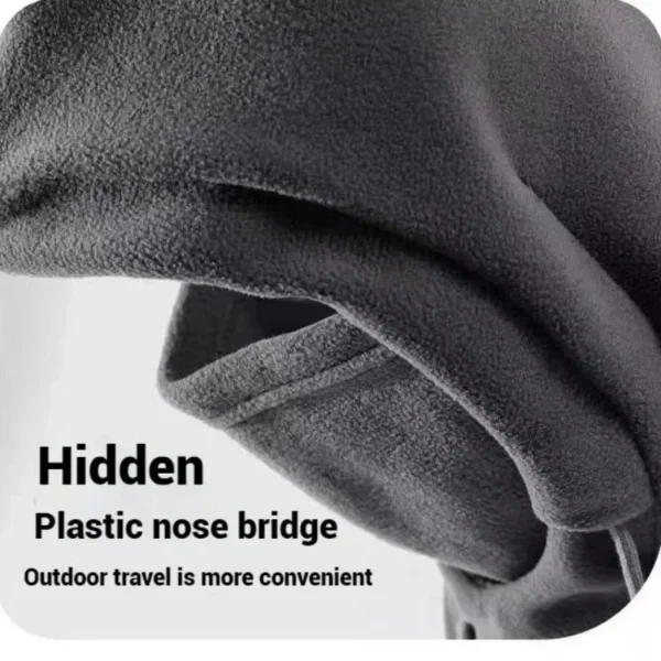Winter Cycling Hat Face Mask Head Cover Neck Warmer Scarf Windproof Masked Hat Cycling Cap Cold Weather Protection Warm Amagi - Image 4