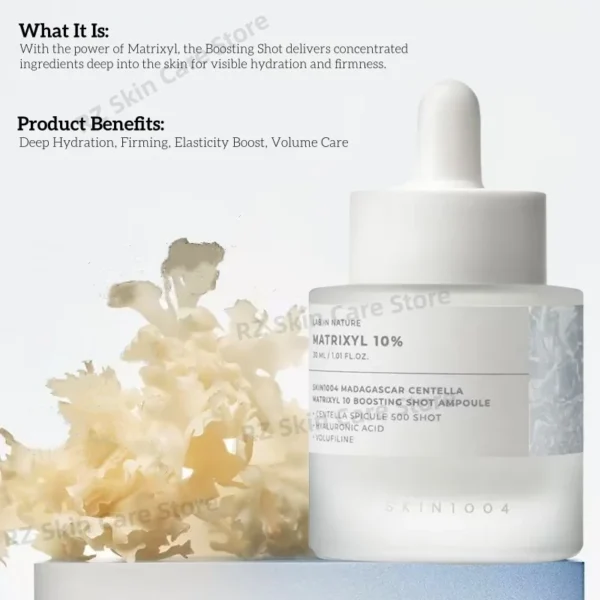 SKIN1004 Madagascar Centella Skincare Korean Original Matrixyl 10 Boosting Shot Ampoule Serum Facial Firming Deep Hydration 5set - Image 2