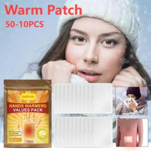 10pcs/bag Universal Body Warmer Stickers Disposable Hand Warmer Patch Relieve Fatigue Discomfort Feet Warm Paste Outdoor Tools