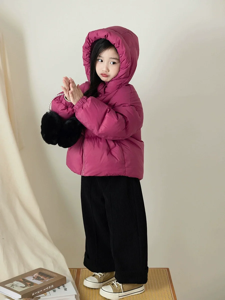 Winter Kids Warm Down Coats Autumn Children Cotton-Padded Jackets Boys Girls Clothing Baby Hooded Outerwear 3-12 Years - Image 3