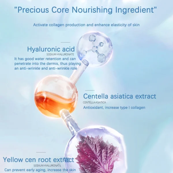 Facial Blue Copper Peptide Antioxidant Freeze-Dried Powder Essence Kit Repair Skin Moisturizing Rejuvenating Skin Care - Image 4