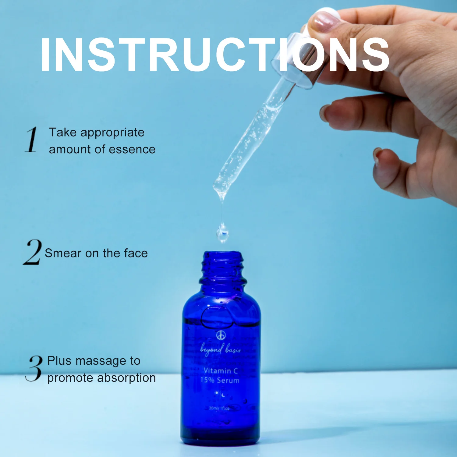 15% Vitamin C Serum Whitening Brightening Skin Face Moisturizer Anti Aging Firming Facial Care Essence Skin Care for Men Women - Image 5