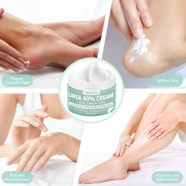 UREA 40% CREAM Moisturizing Firming Body Care Hydrate Brighten 2% Salicylic Acid Body Lotion Removing Chicken Skin Soften - Image 4