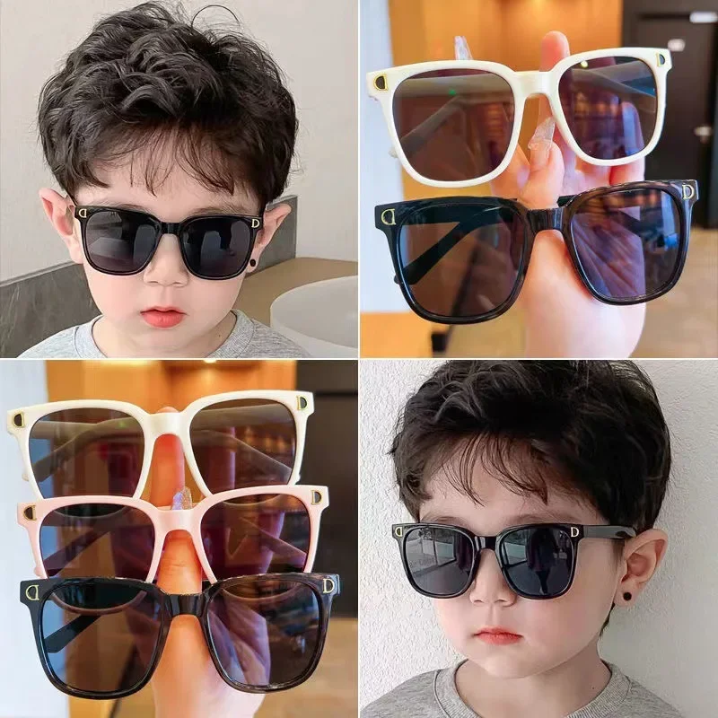 Children's Sunglasses UV Protection Baby Girls Sunglasses Trendy Kids Sunscreen Eyewear Korean Style Female Children's Glasses - Image 2