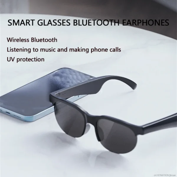 G58 AI Smart Sunglasses Earphones Support Multiple Languages Automatic Voice Translation Glasses for Travel Business Meeting - Image 6