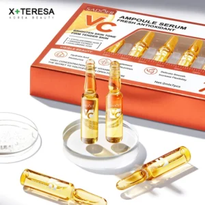 Vitamin C Face Whitening Serum Dark Spots Freckles Removal Hyaluronic Pore Minimizer Anti Aging Wrinkle Remove Golder Essence