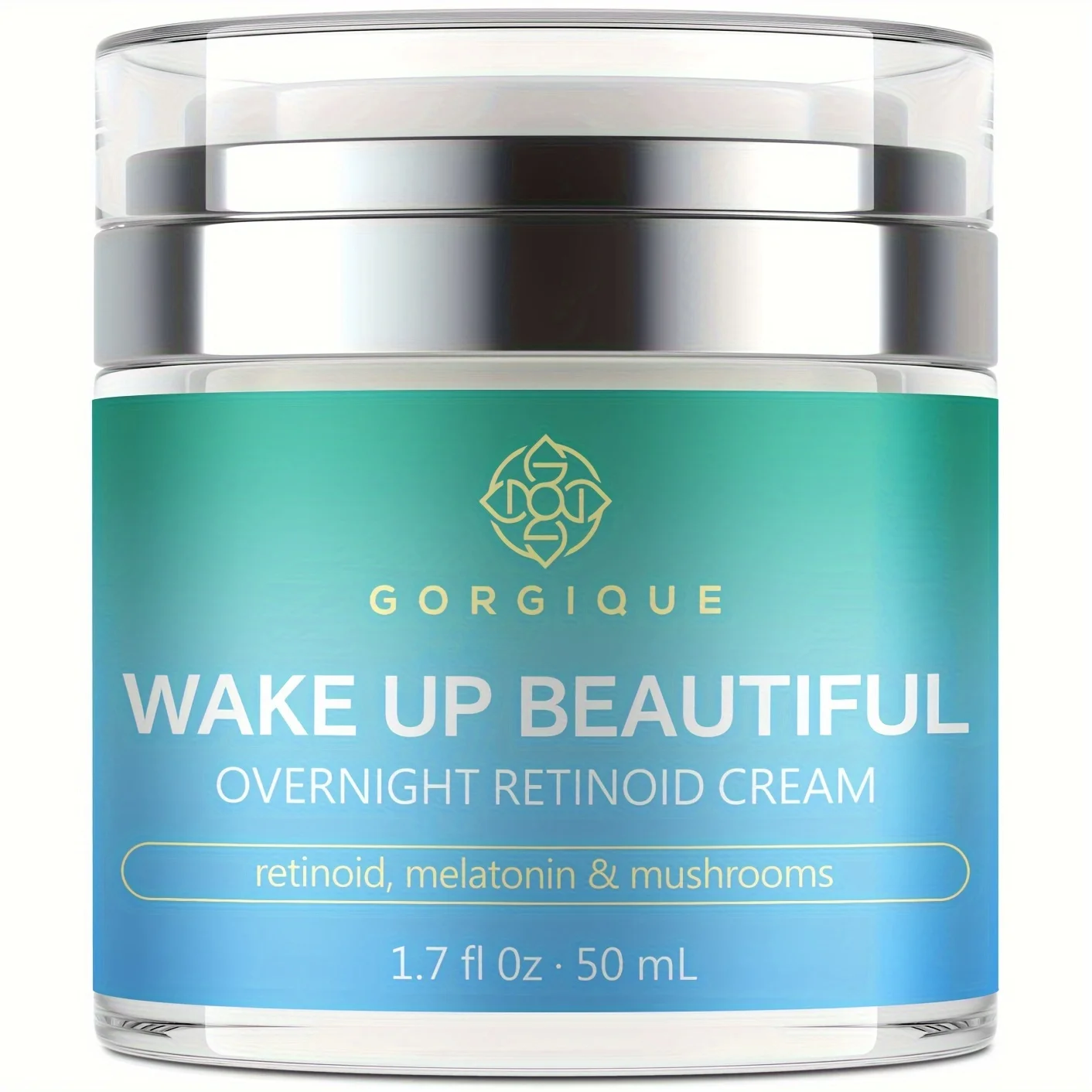 Wake Up Beautiful Overnight Retinoid Night Face Cream Moisturizer for Dry and Aging Skin