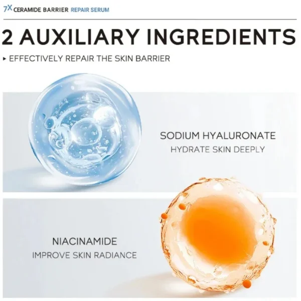 7X Facial Redness Soothing Serum Instant Rosacea Red Blood Vein Treatment Improve Sensitive Skin Barrier Repair Korean Cosmetics - Image 5