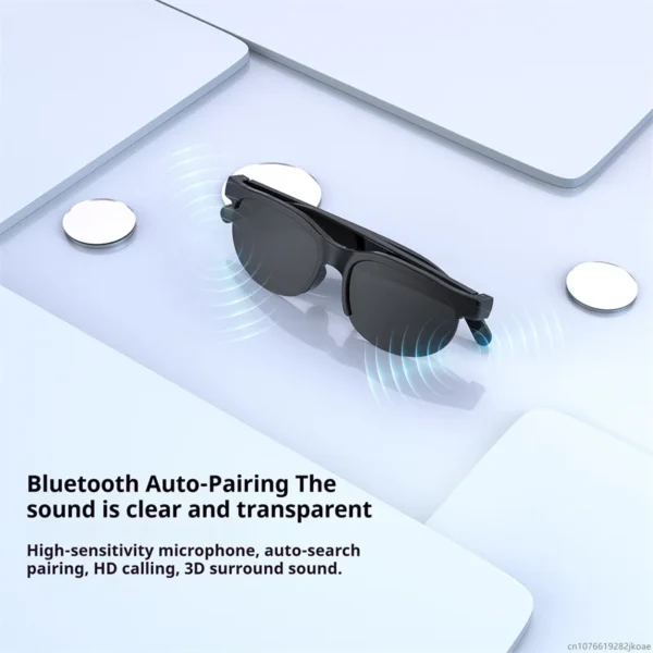 G58 AI Smart Sunglasses Earphones Support Multiple Languages Automatic Voice Translation Glasses for Travel Business Meeting - Image 2
