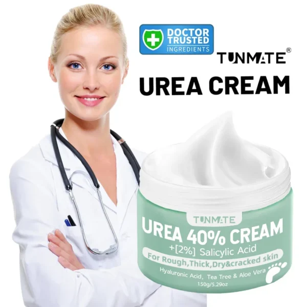 UREA 40% CREAM Moisturizing Firming Body Care Hydrate Brighten 2% Salicylic Acid Body Lotion Removing Chicken Skin Soften