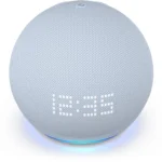 Original Alexa Echo Dot 5th Generation Smart Mini Wifi Home BT Alexa Speaker Horn with Sound Control Voice Assistant and Clock