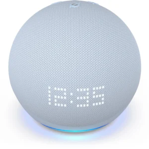 Original Alexa Echo Dot 5th Generation Smart Mini Wifi Home BT Alexa Speaker Horn with Sound Control Voice Assistant and Clock