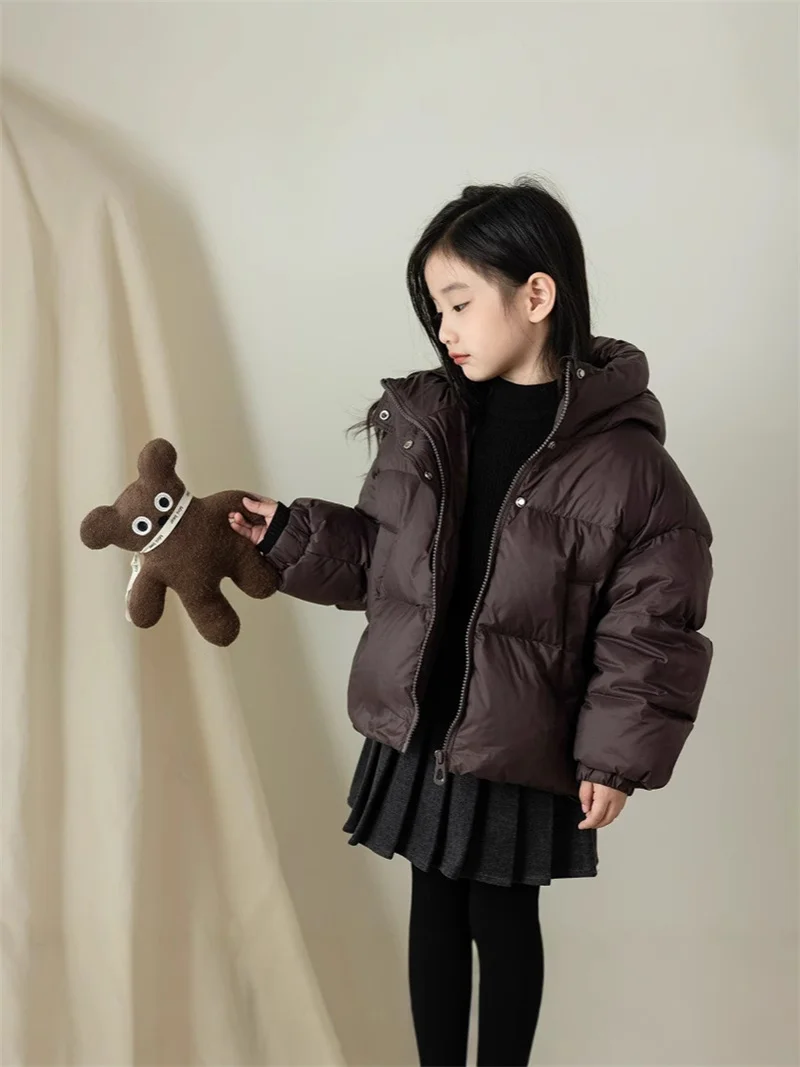 Winter Kids Warm Down Coats Autumn Children Cotton-Padded Jackets Boys Girls Clothing Baby Hooded Outerwear 3-12 Years - Image 6
