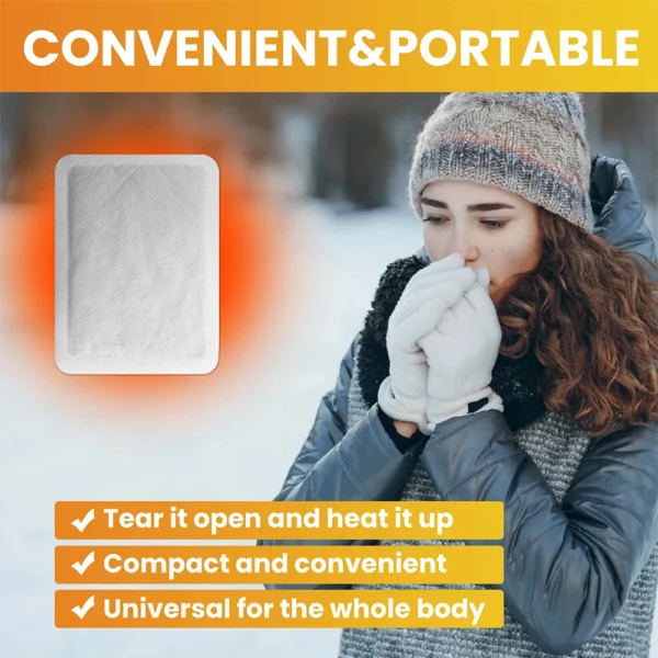 10pcs/bag Universal Body Warmer Stickers Disposable Hand Warmer Patch Relieve Fatigue Discomfort Feet Warm Paste Outdoor Tools - Image 3