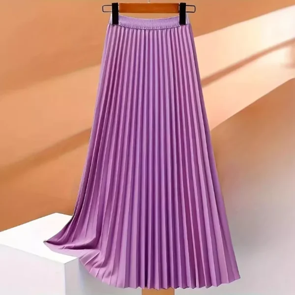 Fashion Elegant Pleated Skirt for Women Faldas Vintage Saias Party Goth Skirts Ropa Mujer Casual Jupe Femme Harajuku Streetwear - Image 2