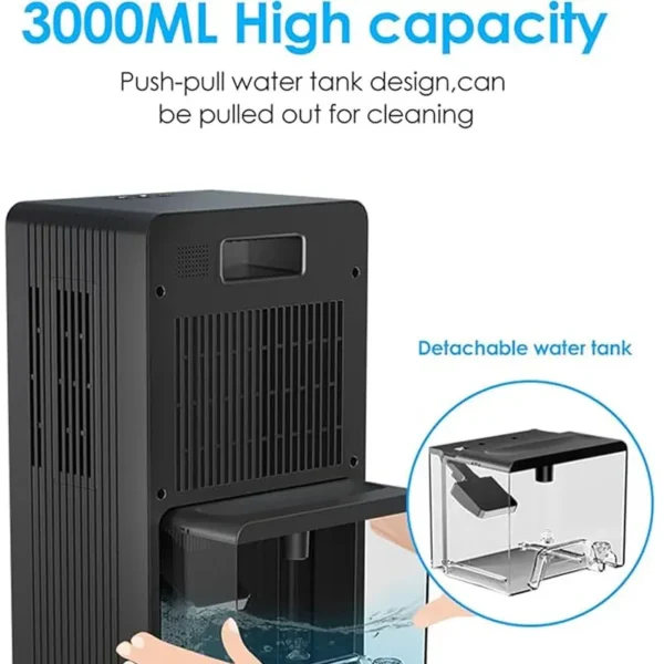 Electric Air Dehumidifier Compressor Home DehumidifierFor Bathroom Basement Air Dryer For Indoor Moisture Absorber Machine EU/US - Image 4