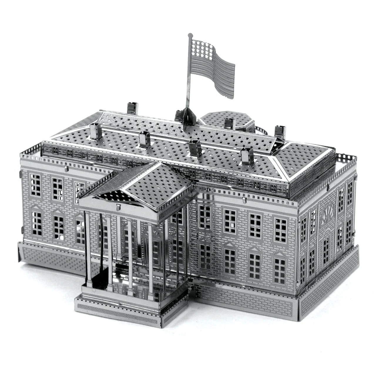 Architecture Plane 3D Metal Puzzle Model Kit DIY Laser Cut Puzzles Jigsaw Toy For Children - Image 4