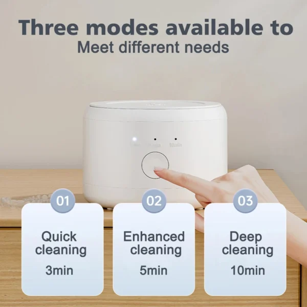 Xiaomi Ultrasonic Cleaner 50Khz Ultrasonic Cleaner Machine High Frequency Ultrasonic Cleaning Bath For Jewelry And Teeth Brace - Image 2
