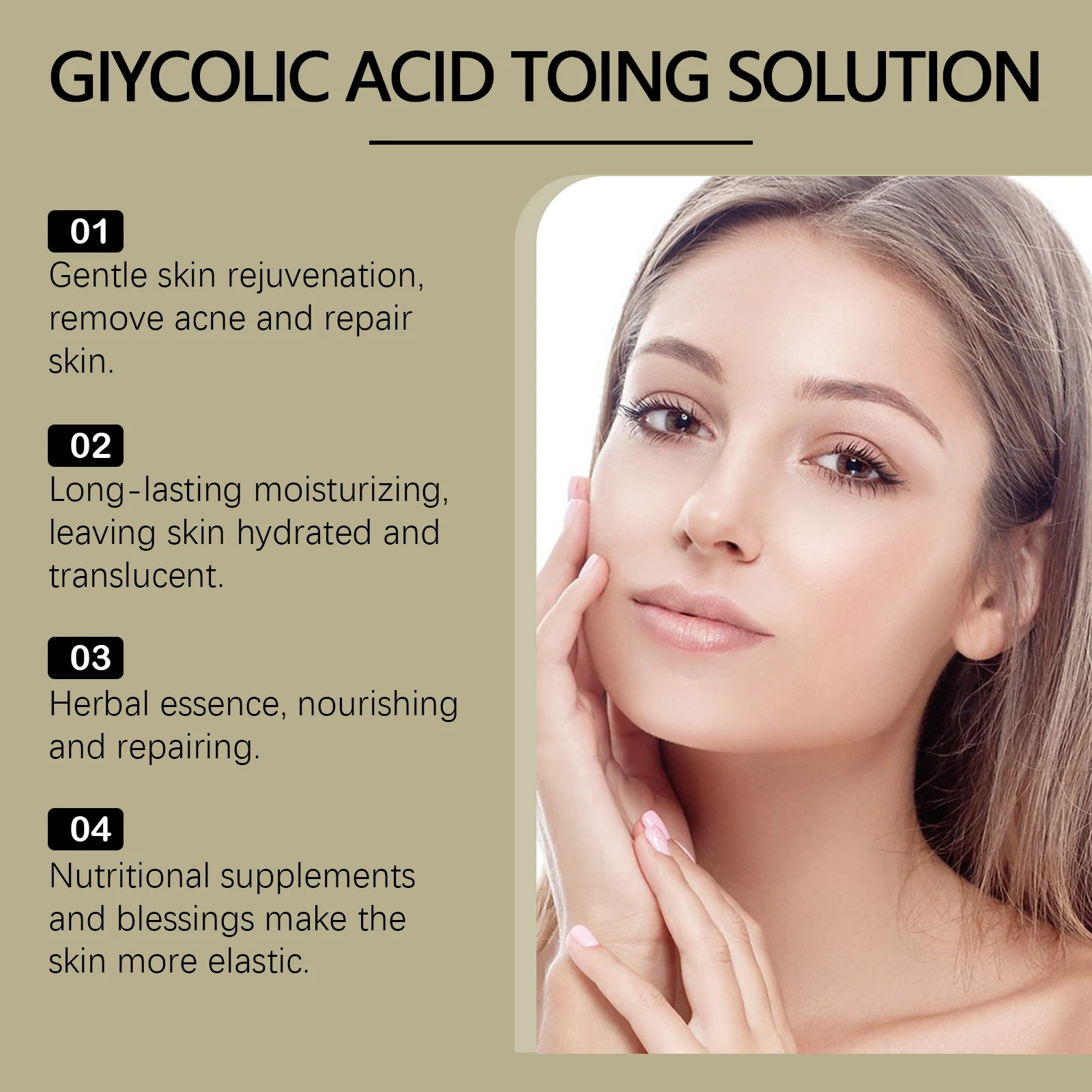 Glycolic Acid 7% Moisturizing Toner Remove Acne Improve Skin Condition Replenish Water Moisturize Skin Tender Skin&Toner Essence - Image 4