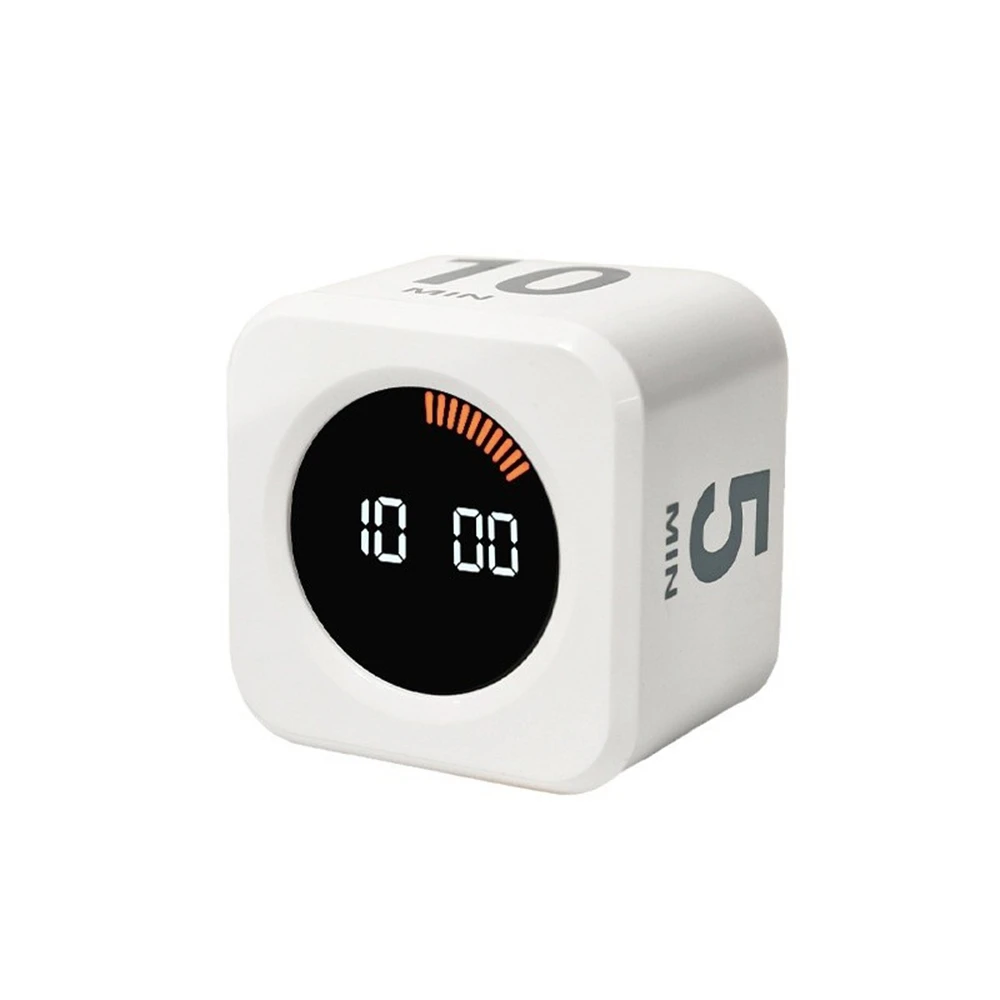 Hexagon Visual Flip Timer for kids Digital Study Pomodoro Cooking Timers Silent timing Magnetic Smart Productivity Kitchen Time - Image 6