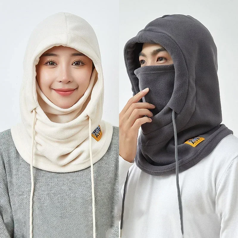 Winter Cycling Hat Face Mask Head Cover Neck Warmer Scarf Windproof Masked Hat Cycling Cap Cold Weather Protection Warm Amagi - Image 2