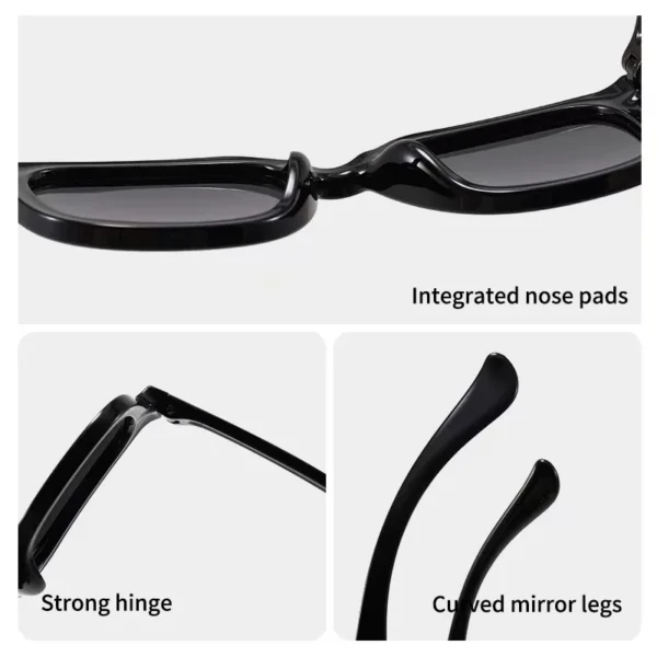 New Fashion Brand Kids Sunglasses Child Black Sun Glasses Anti-uv Baby Sun-shading Eyeglasses Girl Boy Sunglass - Image 6