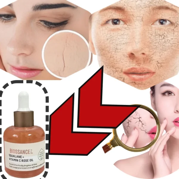 BIOSSANCE Powder Copper Peptide Dogfish Raccoon Rose Essence Oil VC Vitamin Brightening Firming Essence - Image 5