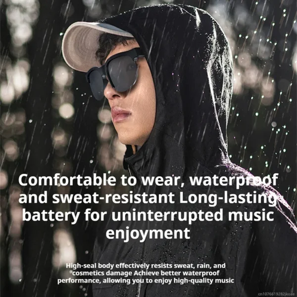 G58 AI Smart Sunglasses Earphones Support Multiple Languages Automatic Voice Translation Glasses for Travel Business Meeting - Image 5