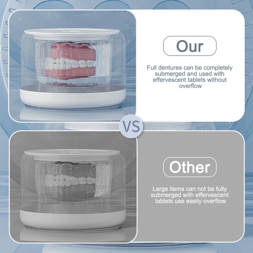 Xiaomi Ultrasonic Cleaner 50Khz Ultrasonic Cleaner Machine High Frequency Ultrasonic Cleaning Bath For Jewelry And Teeth Brace - Image 4